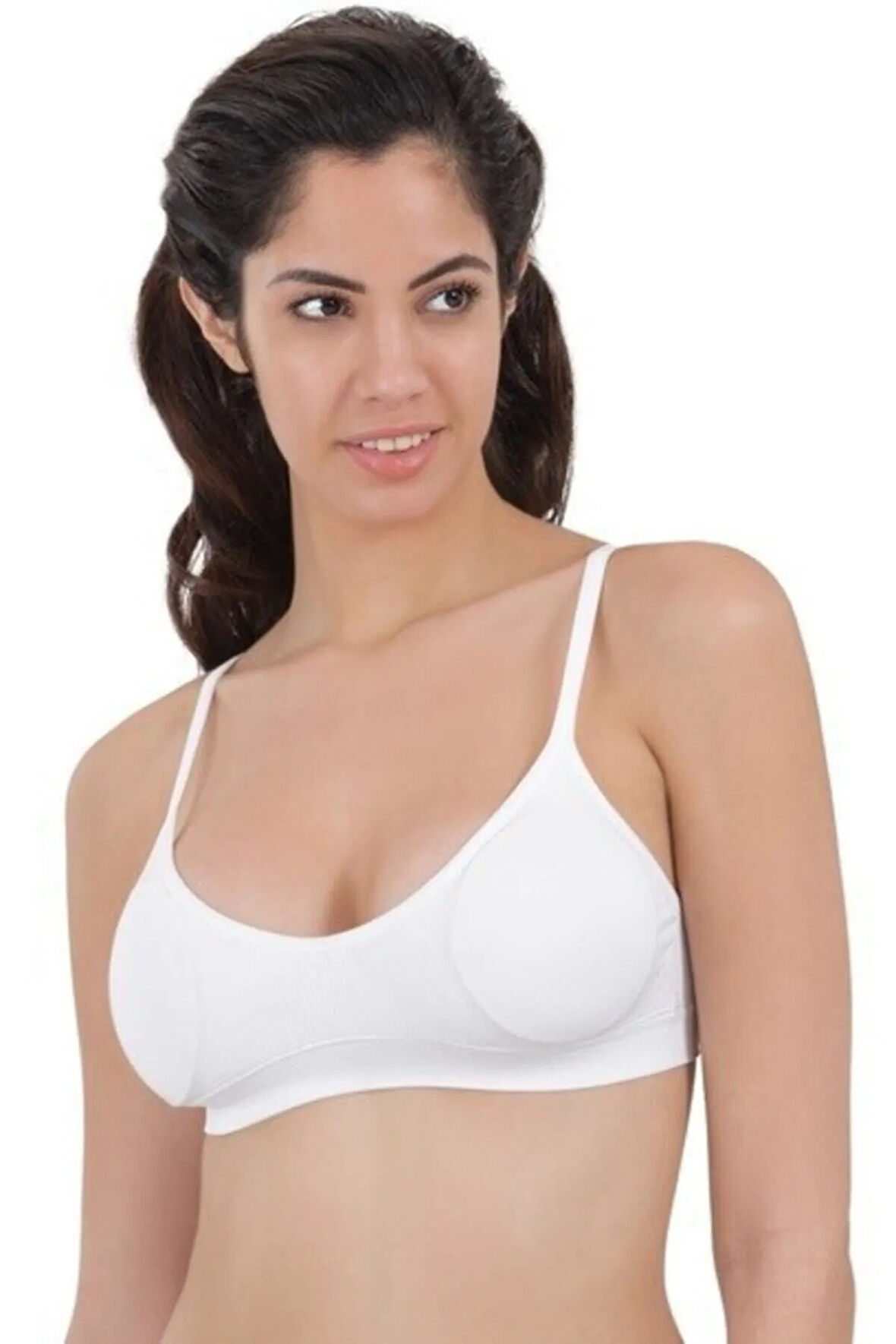 Pedli Ince Askılı Sütyen Ten 4020