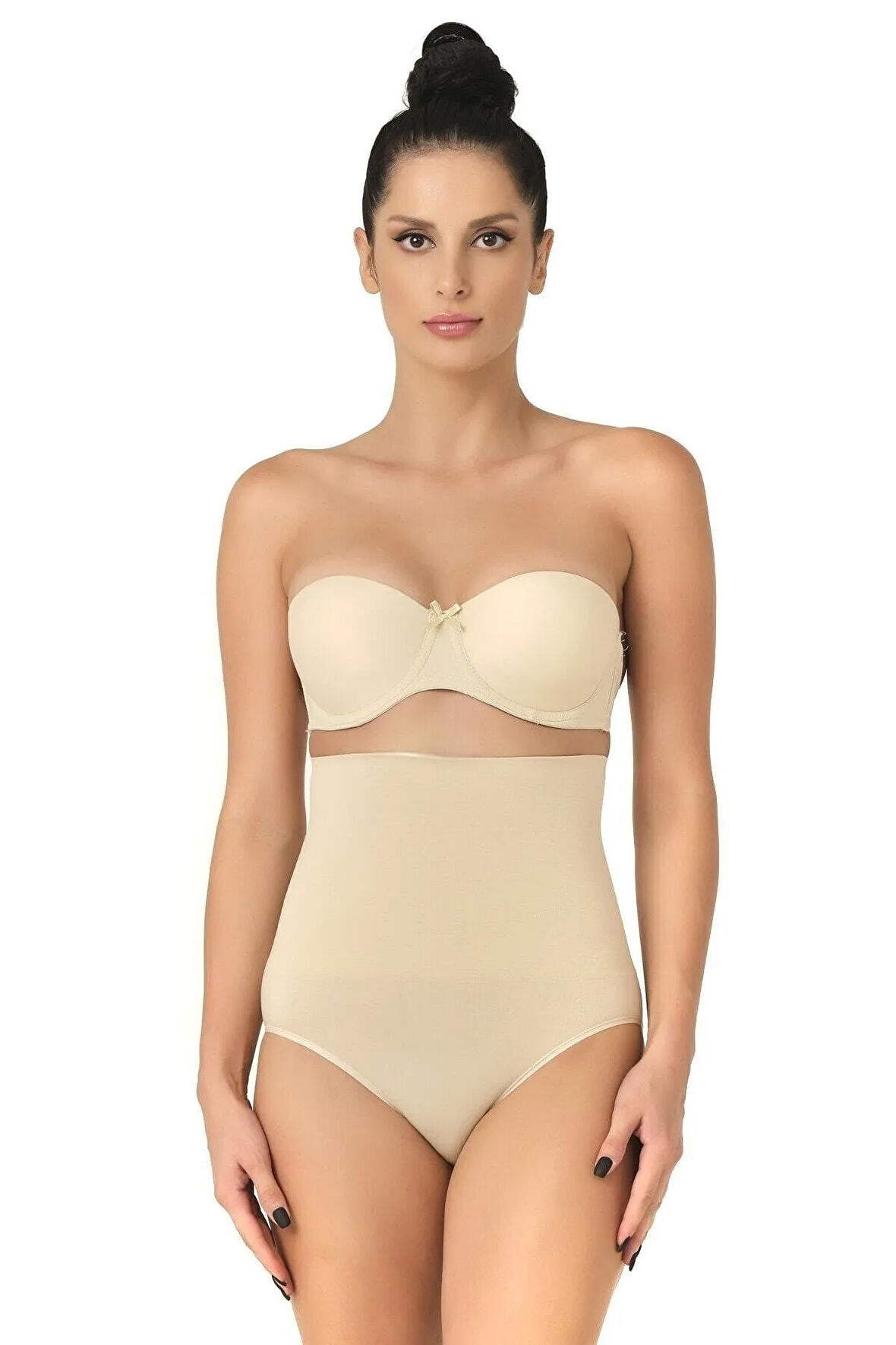 Kadın Seamless Masaj Özellikli Slip Korse Ten 2029