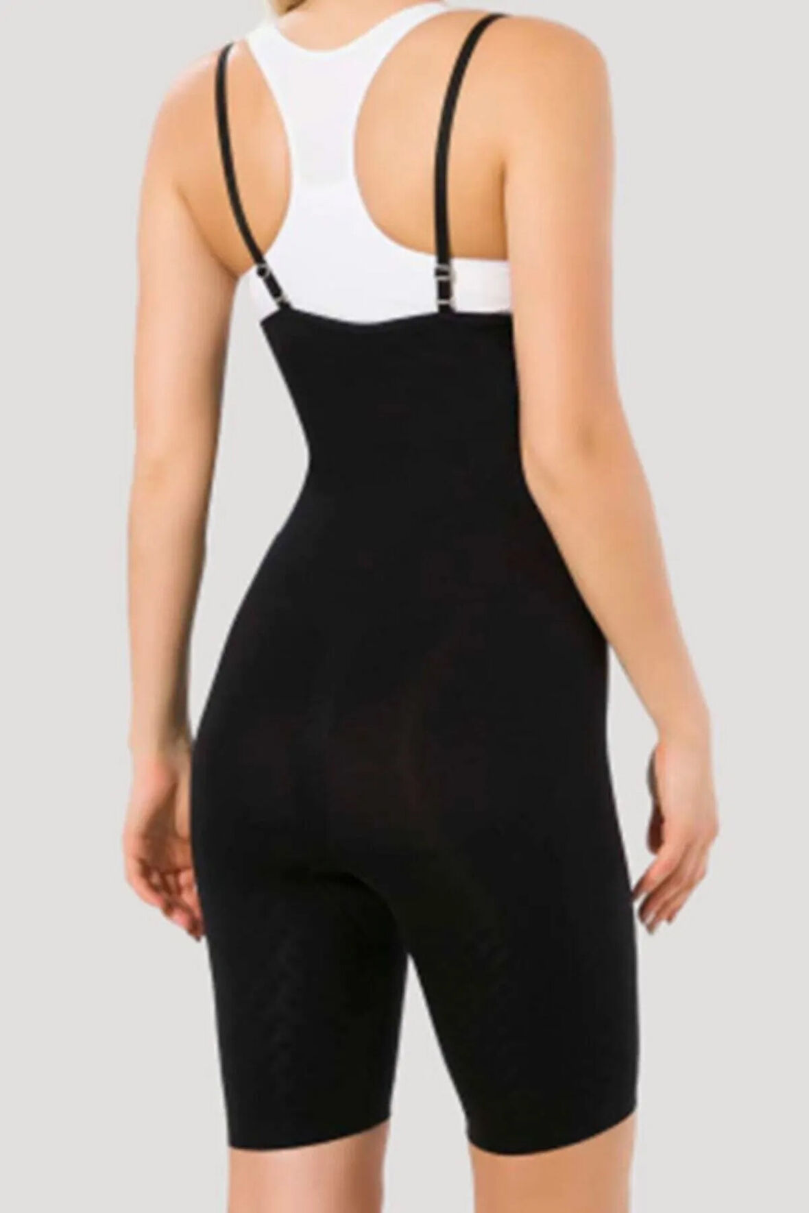 Göğsü Açık Boxer Boy Korse Siyah 2013