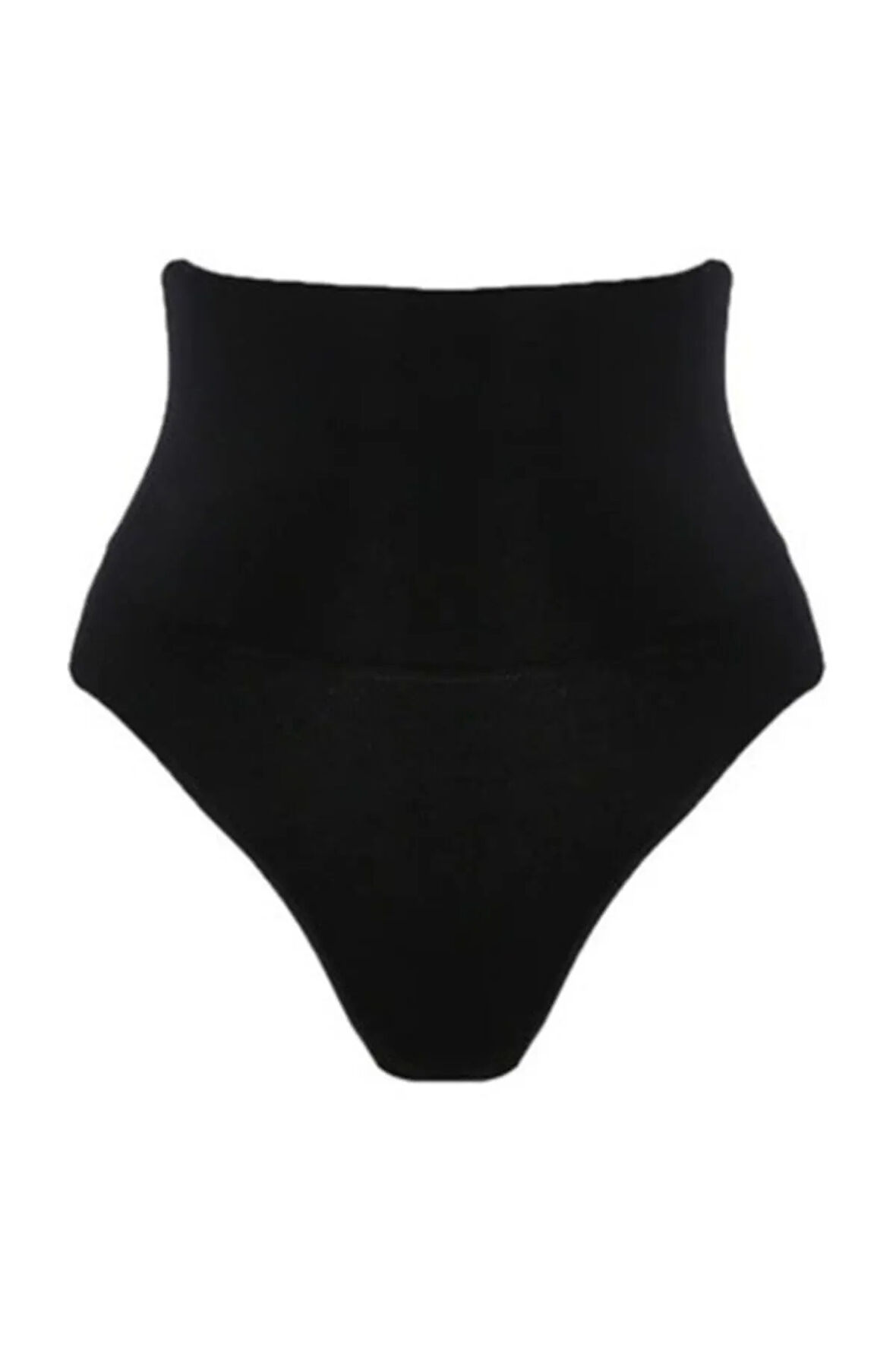 Düşük Bel Çift Kat Külot Korse Siyah 2021