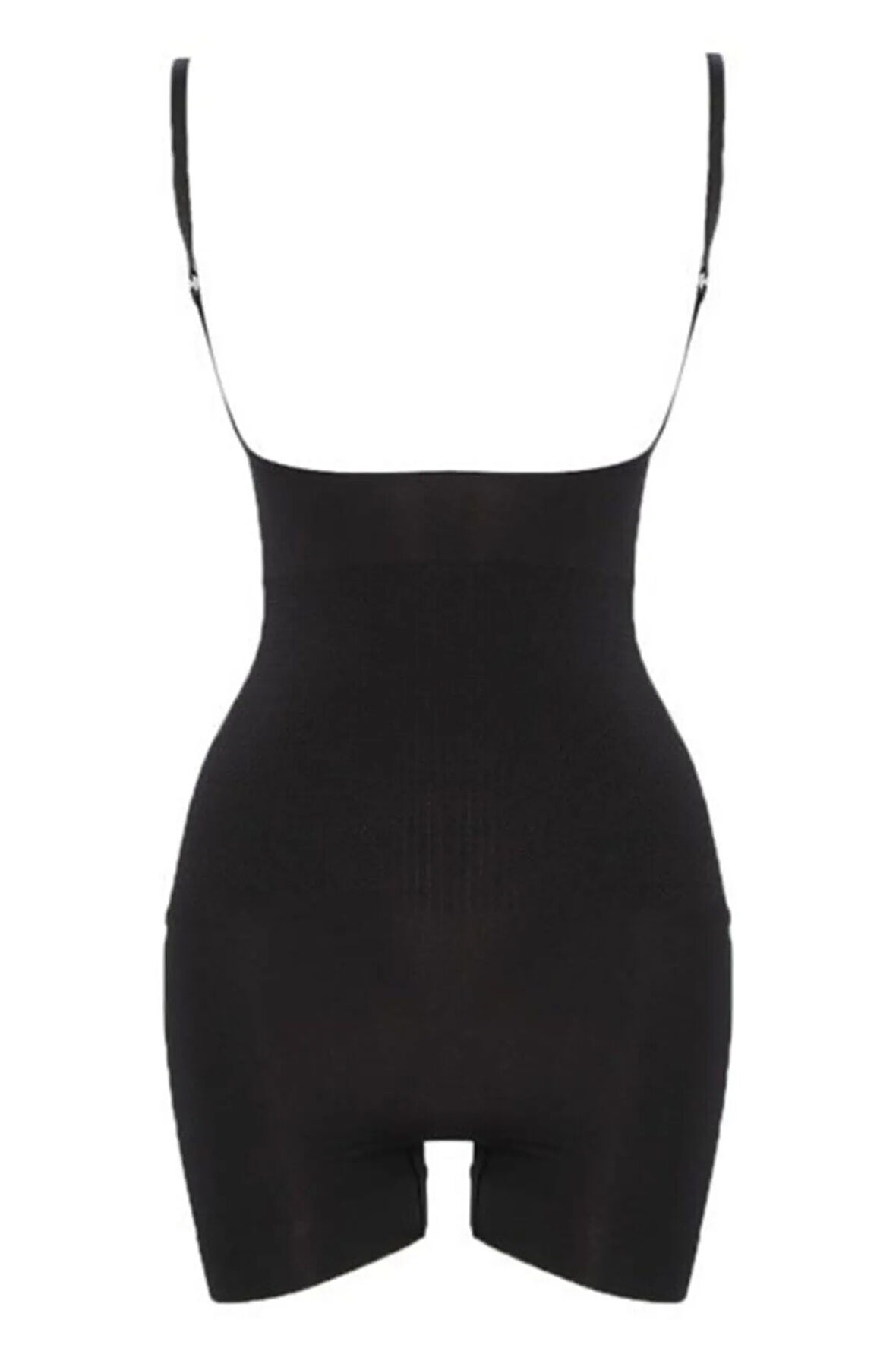 Kadın Siyah Göğsü Açık Paçalı Boy Korse 2058s