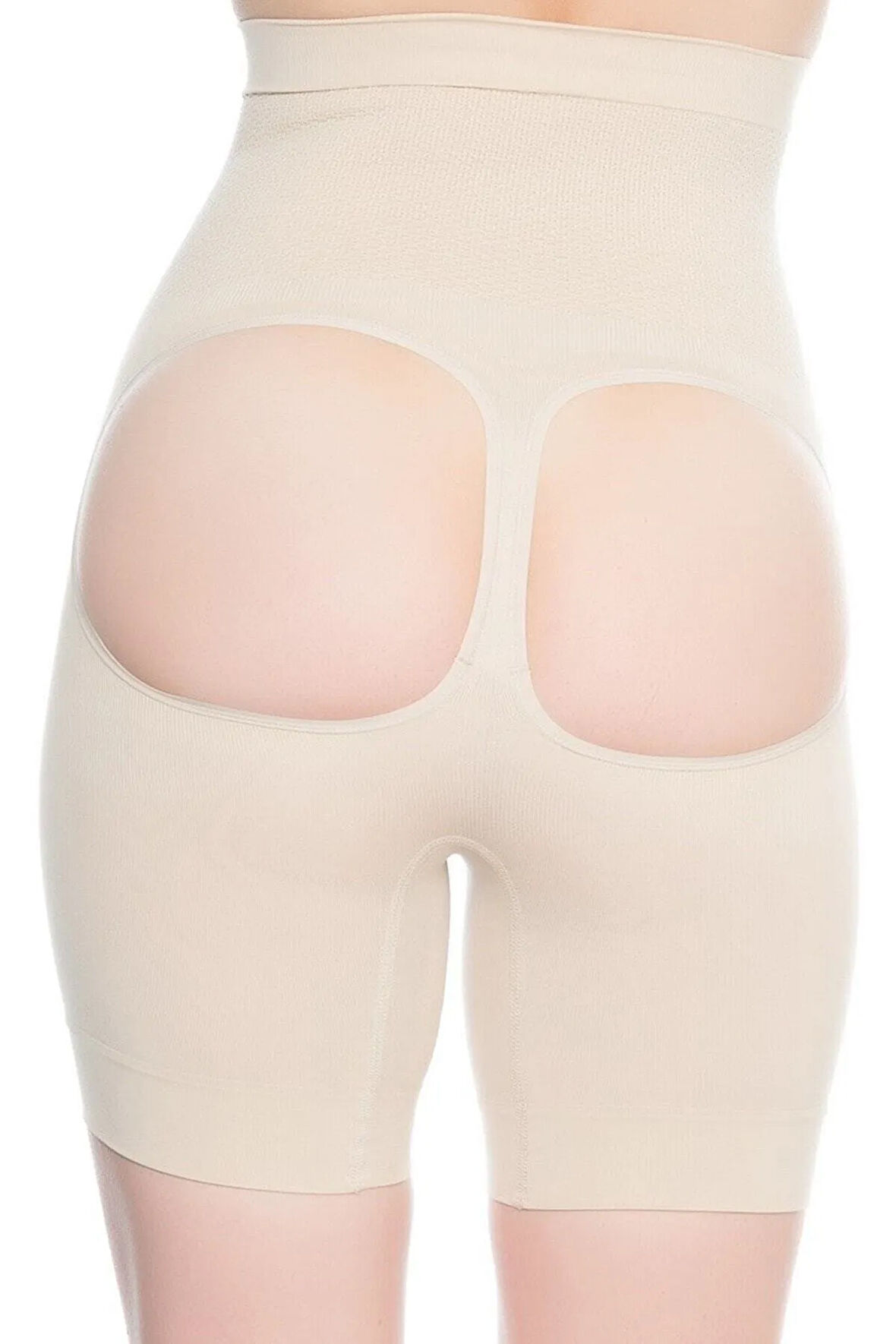 Kadın Ten Kalça Açık Boxer Korse 2032t