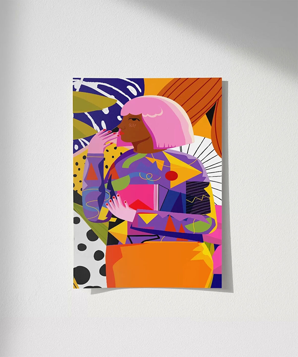 Çerçevesiz Poster Modernliğin Yükselen Yıldızı