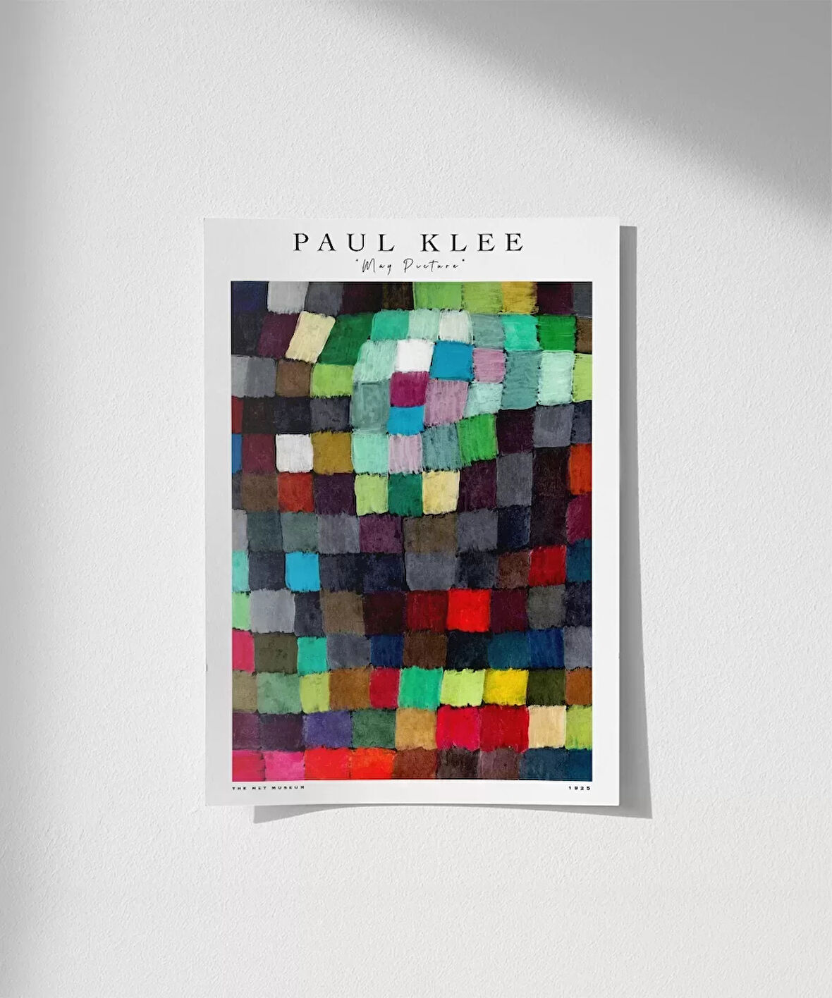 Çerçevesiz Poster Paul Klee Mayıs Resmi 2