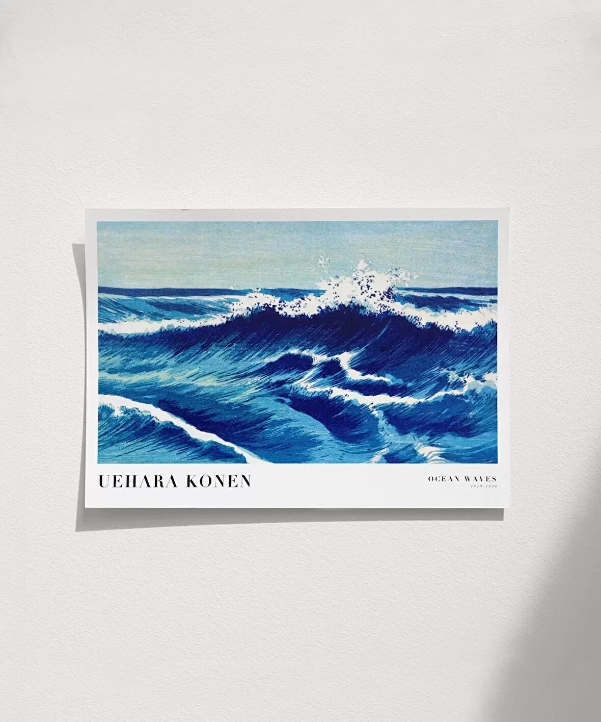 Çerçevesiz Poster Uehara Konen Okyanus Dalgaları