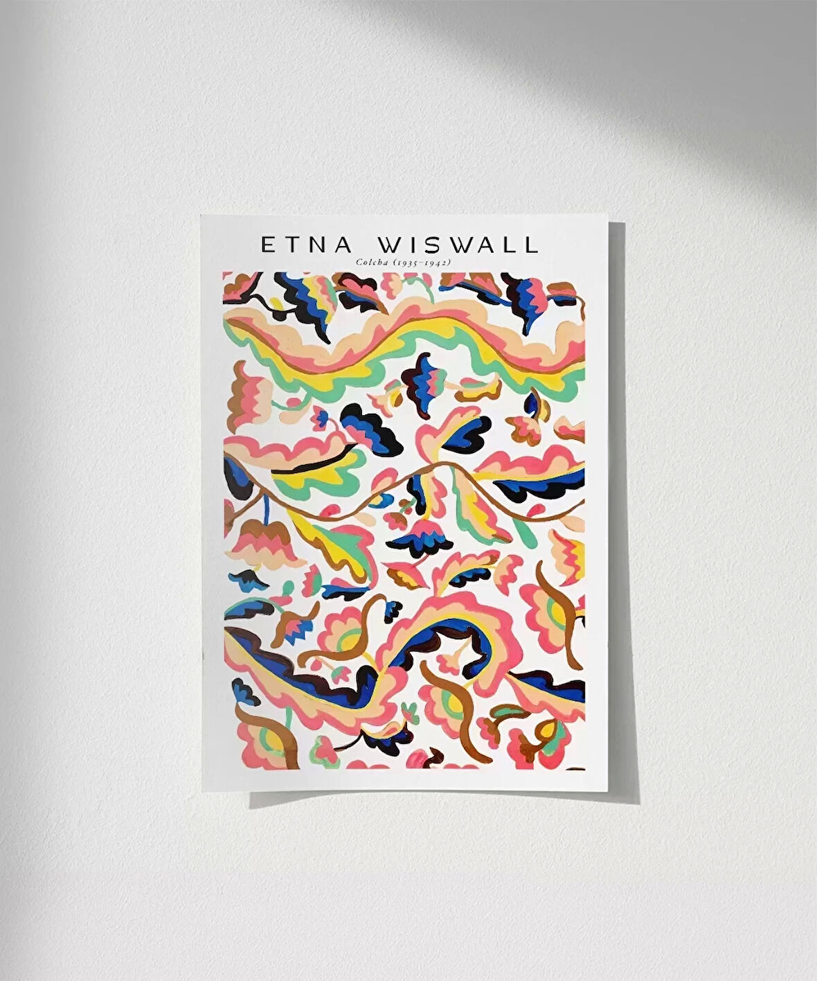 Çerçevesiz Poster Etna Wiswall Kolka