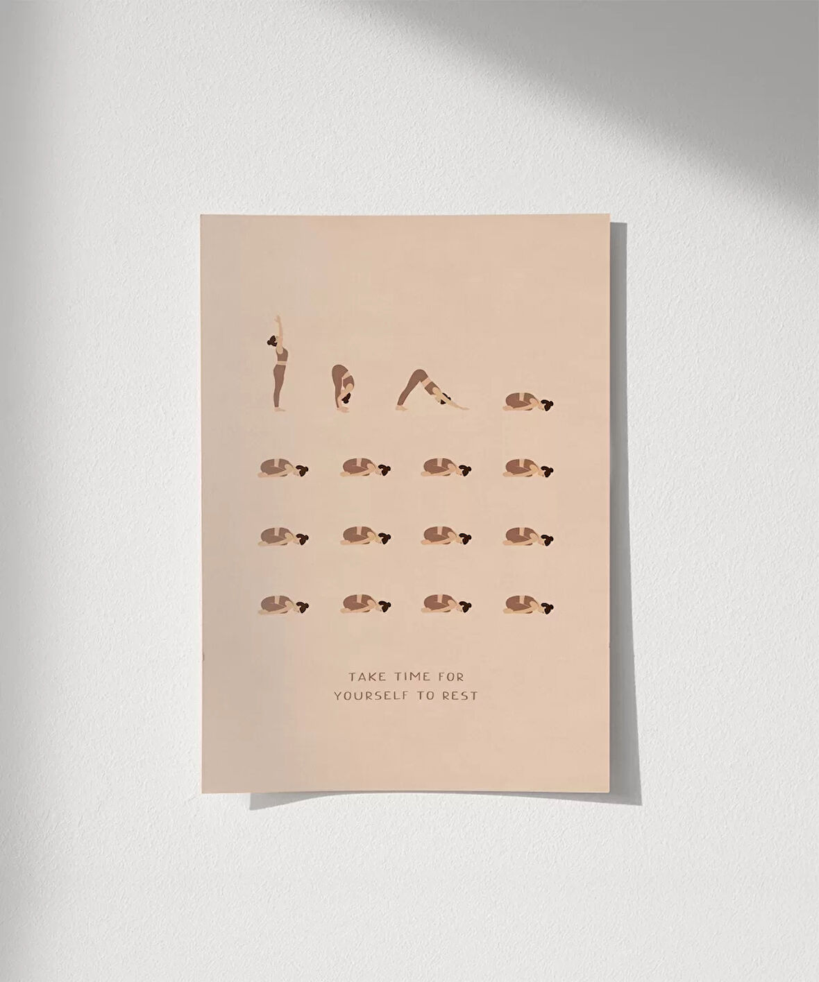 Çerçevesiz Poster Kendine Dön