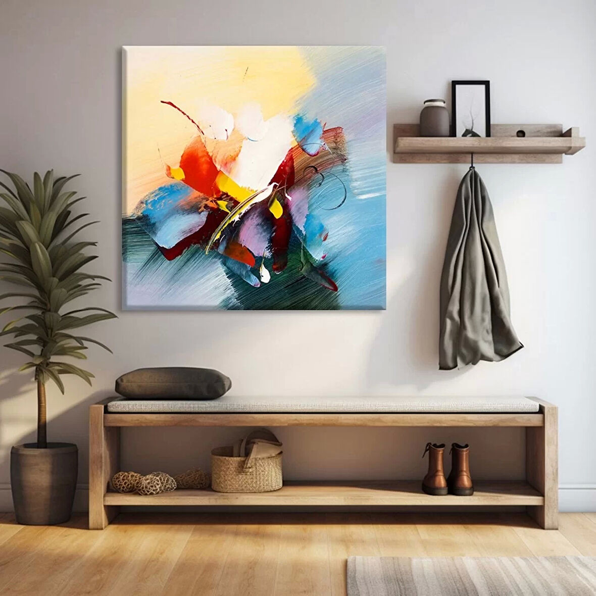 Ritim ve Hareket Kanvas Tablo