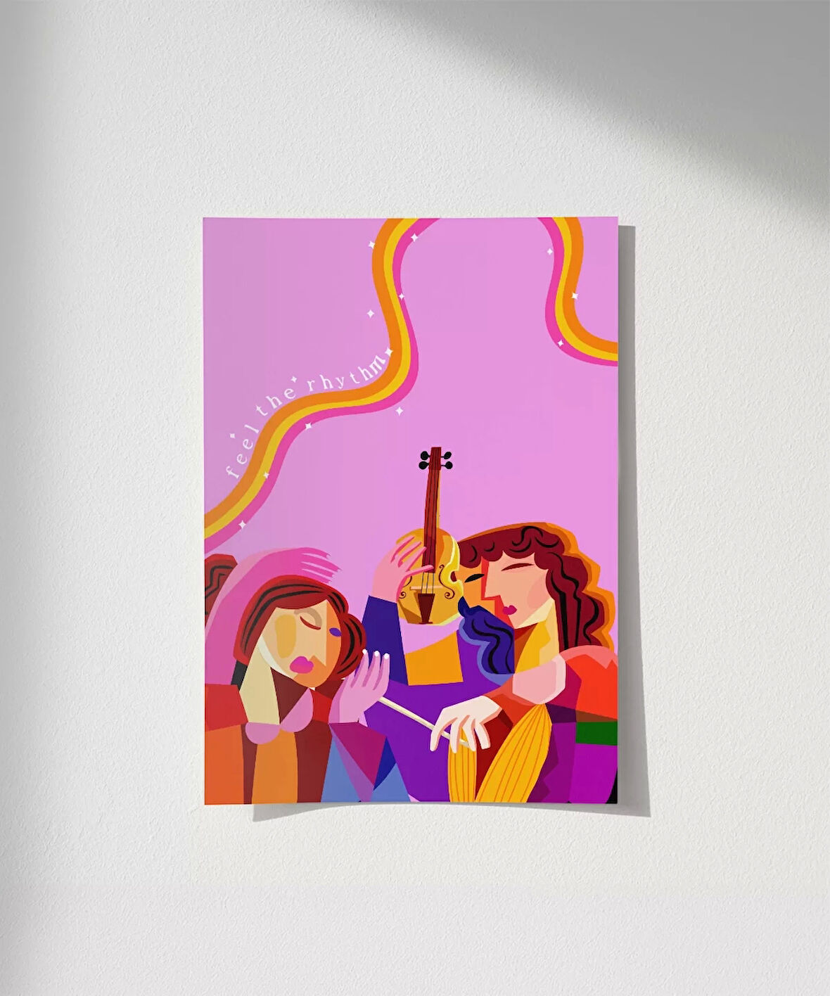 Çerçevesiz Poster Ritmin Kalbi