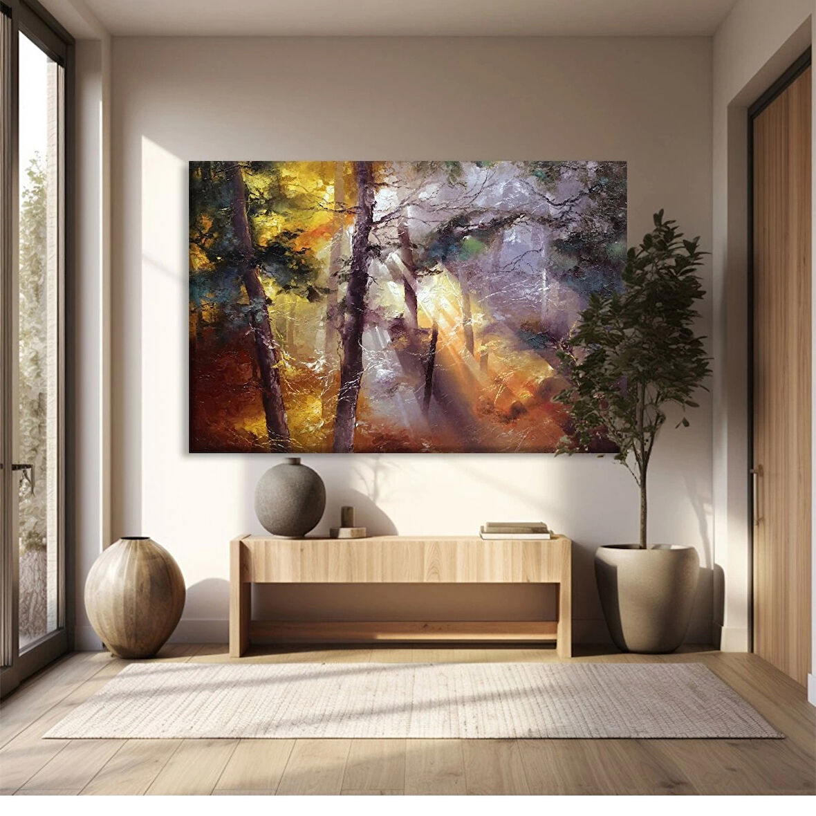 Zamansız Geçitler Kanvas Tablo