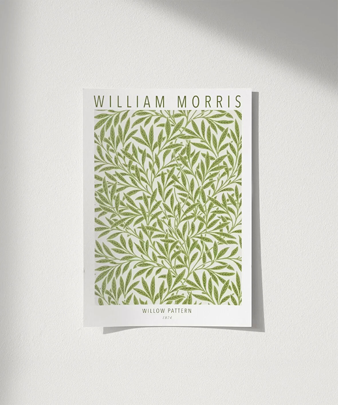 Çerçevesiz Poster William Morris Willow Pattern