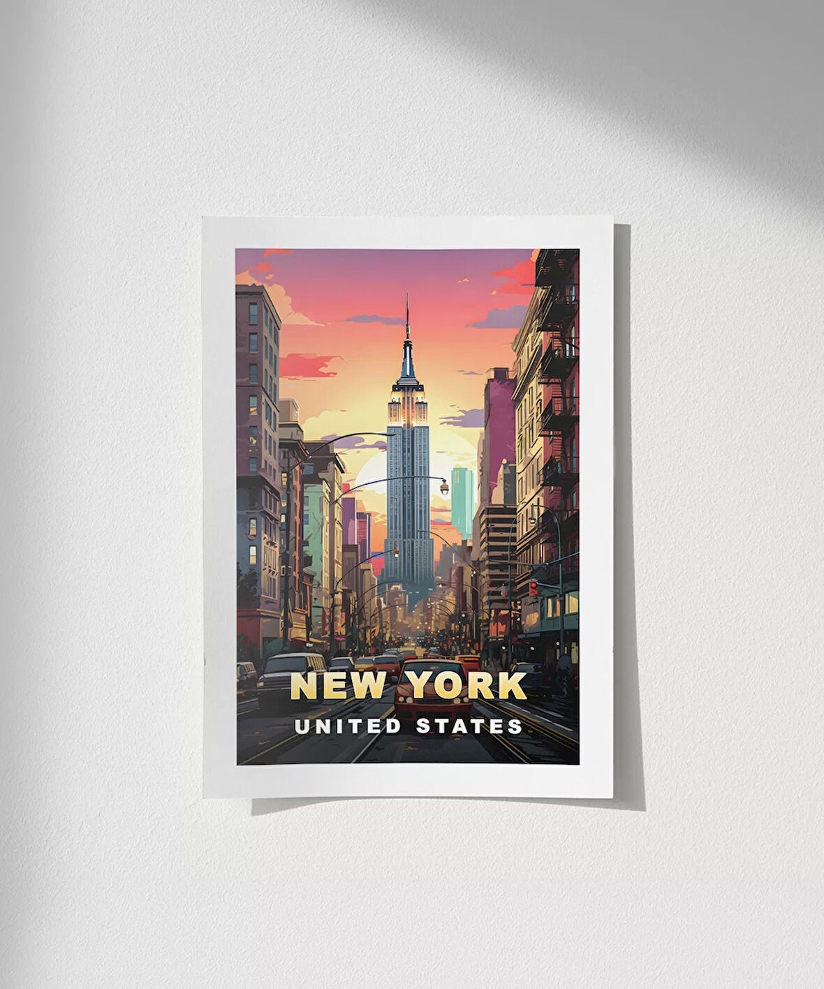 Çerçevesiz Poster Gökyüzüne Uzanış