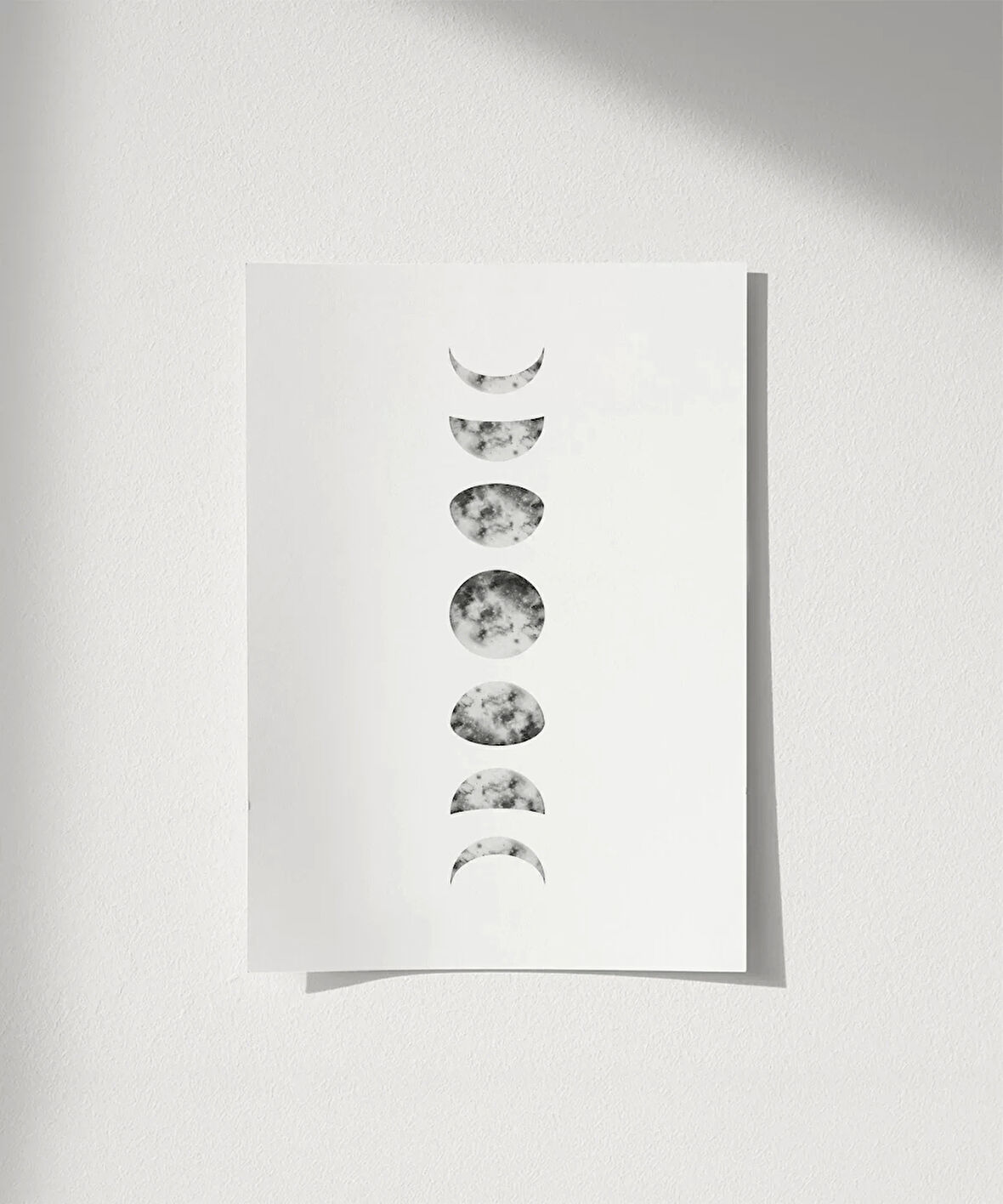 Çerçevesiz Poster Ay Işığının Ritmi