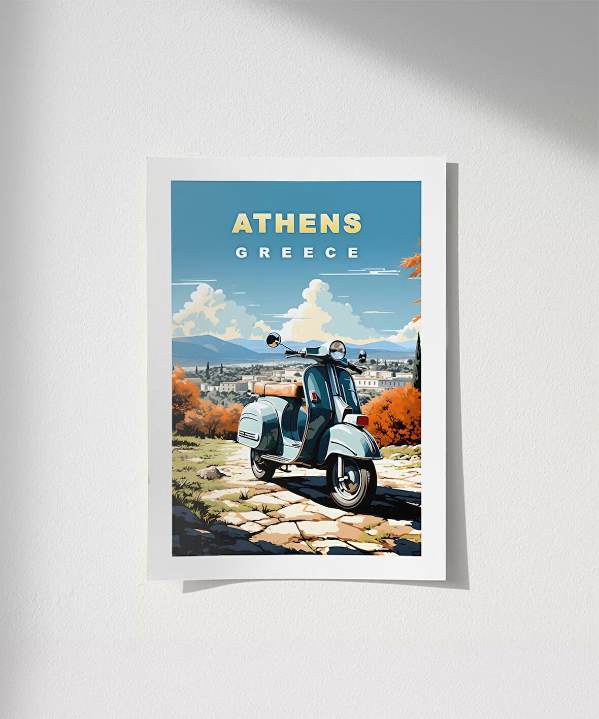 Çerçevesiz Poster Akdeniz Zarafeti