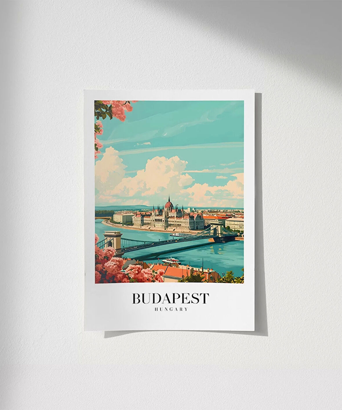 Çerçevesiz Poster Tuna Nehri'nin Tacı