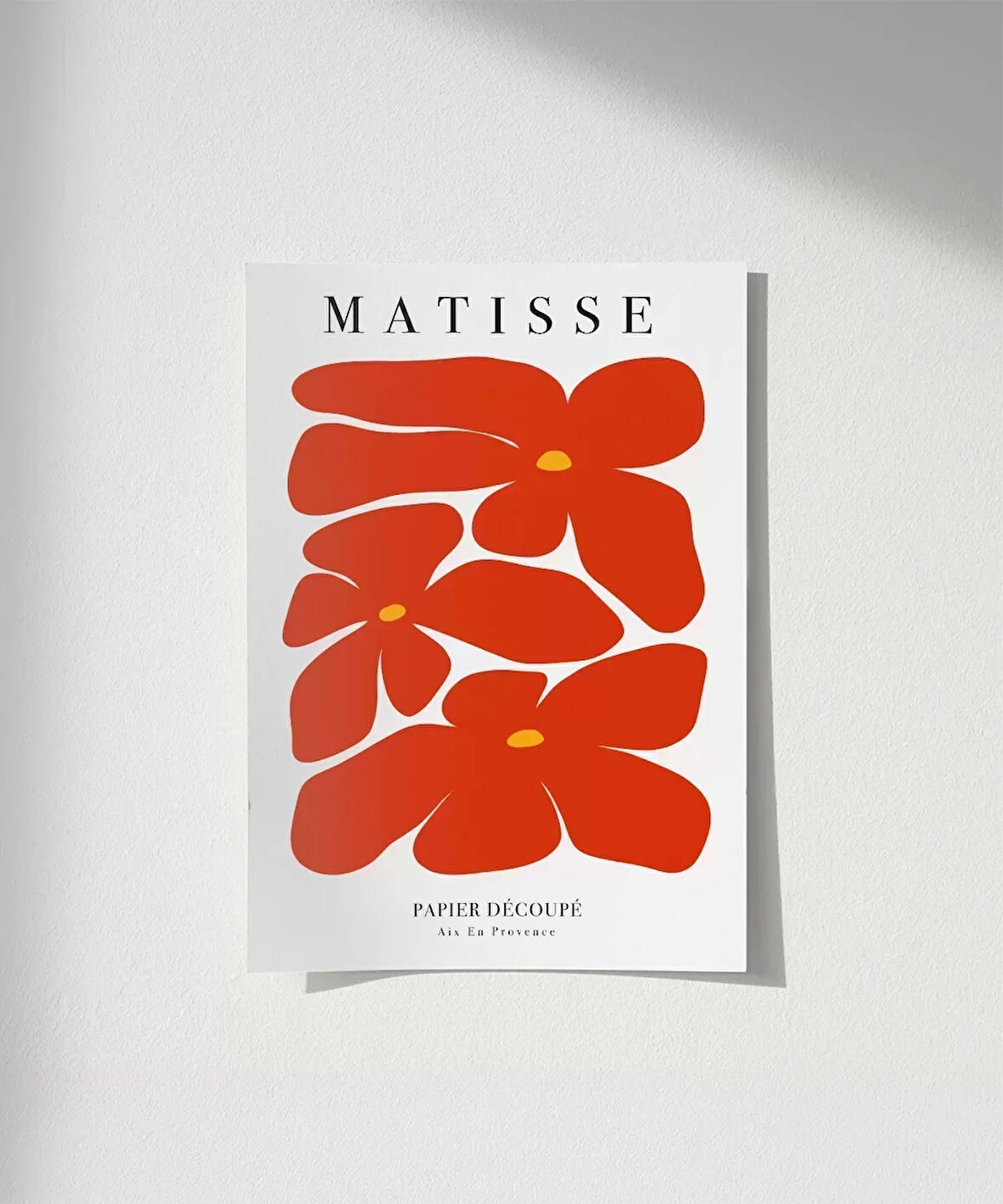 Çerçevesiz Poster Matisse Papiers Découpés No 6