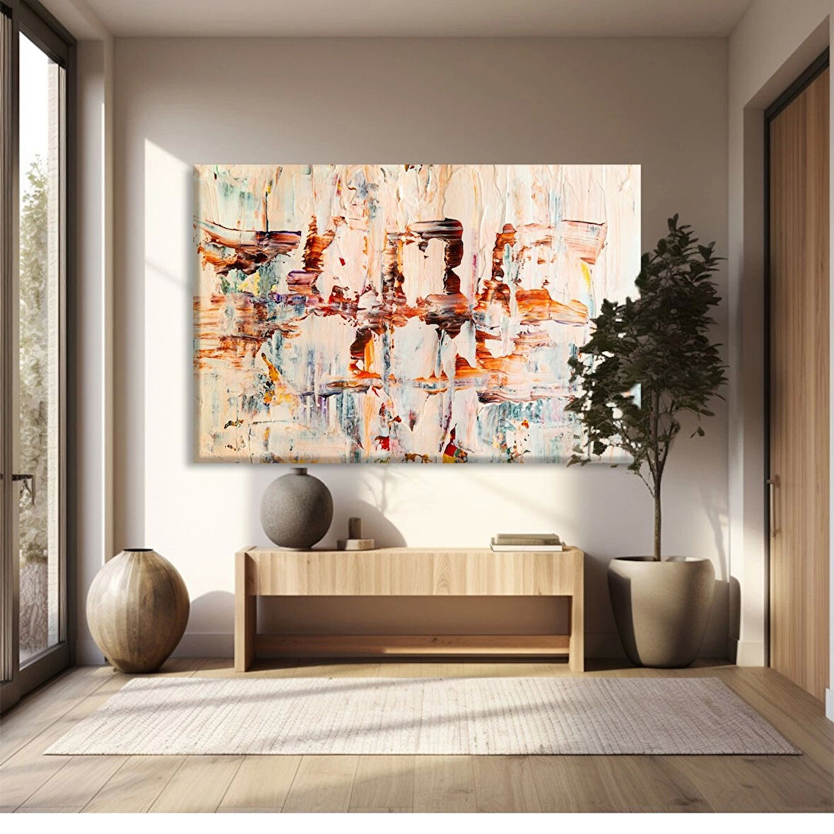 Tarihin İzleri Kanvas Tablo