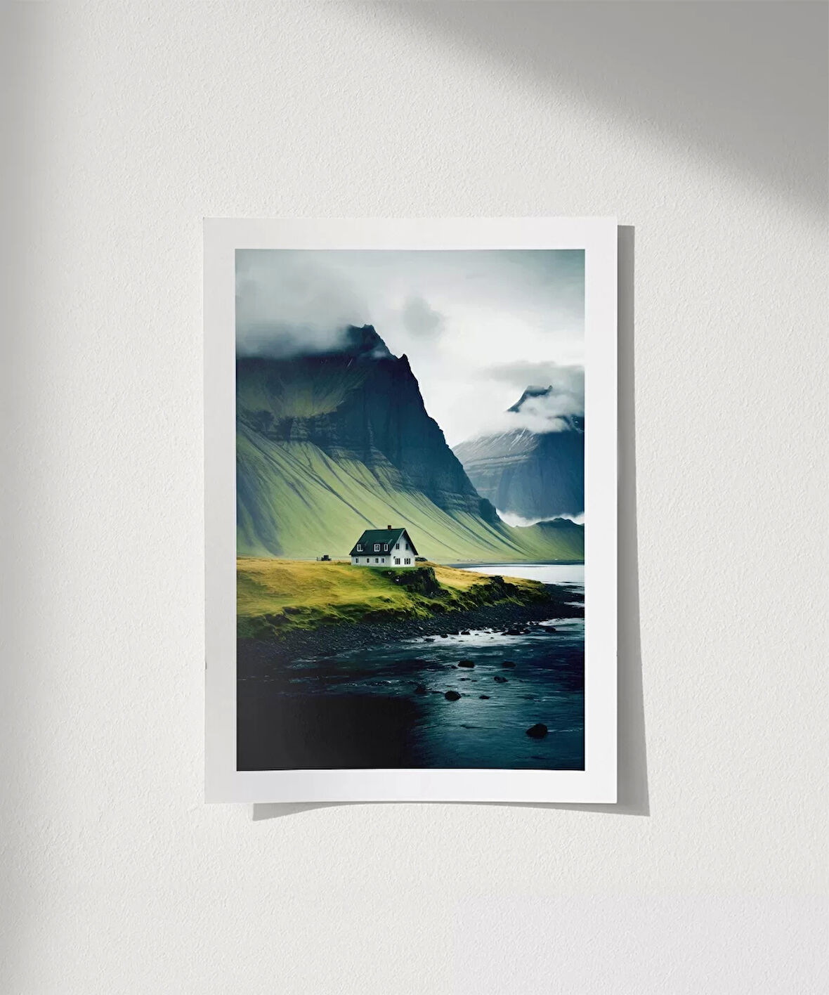 Çerçevesiz Poster Nehir Kıyısında Huzur