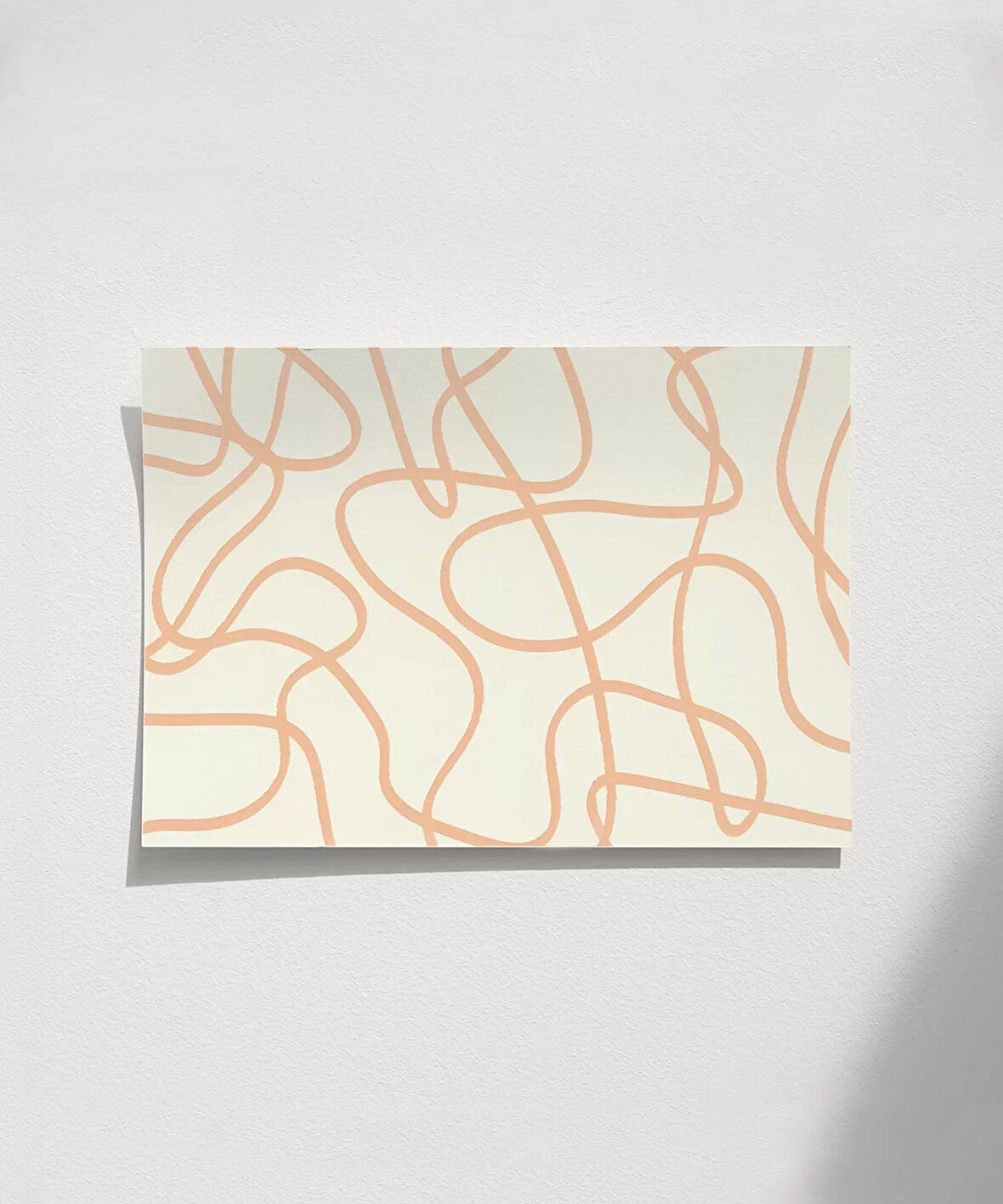 Çerçevesiz Poster Abstrakt Modern