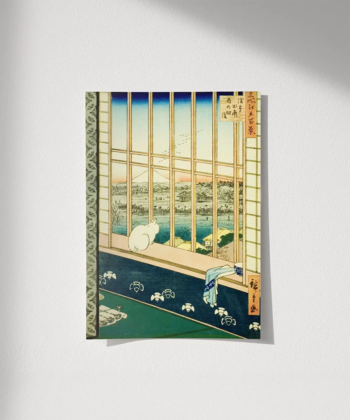 Çerçevesiz Poster Japonya’nın Penceresi