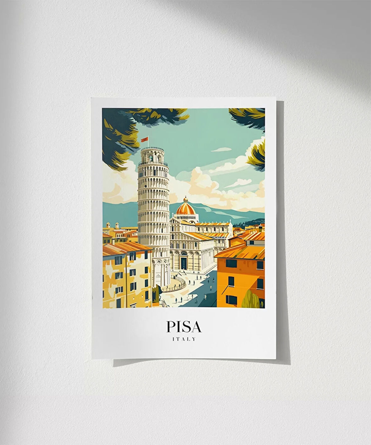 Çerçevesiz Poster Toskana’nın İncisi Pisa