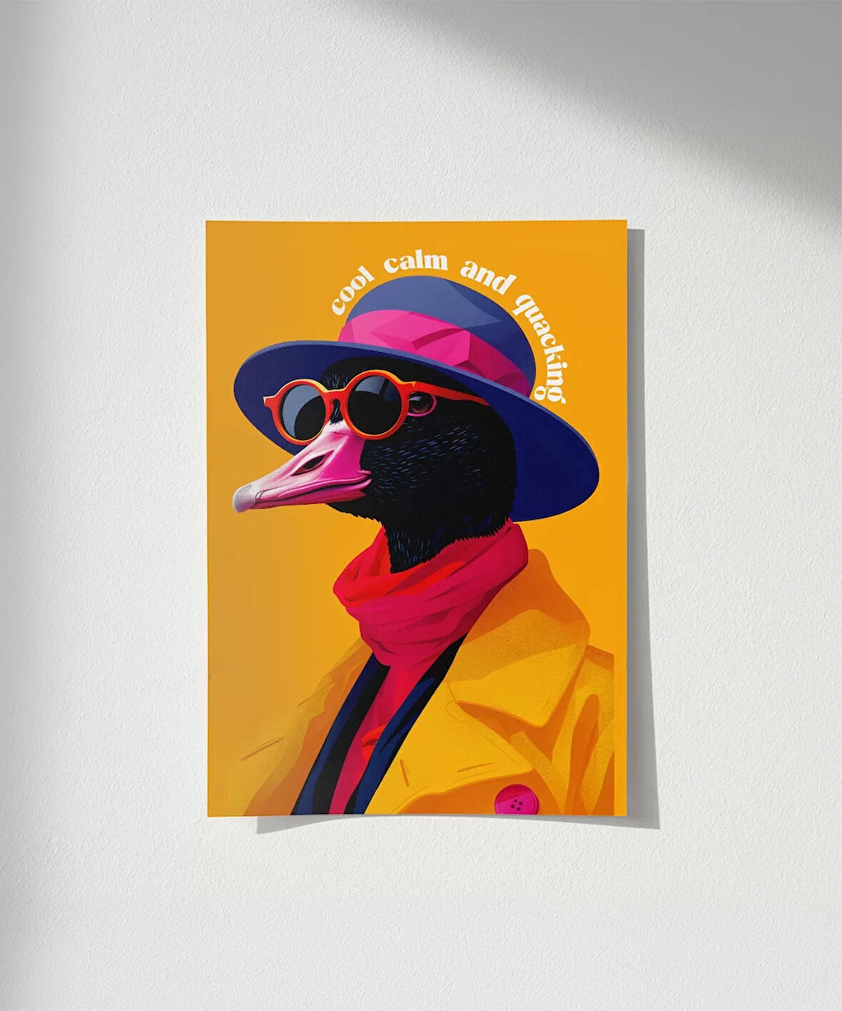 Çerçevesiz Poster Vak Vak Şıklık