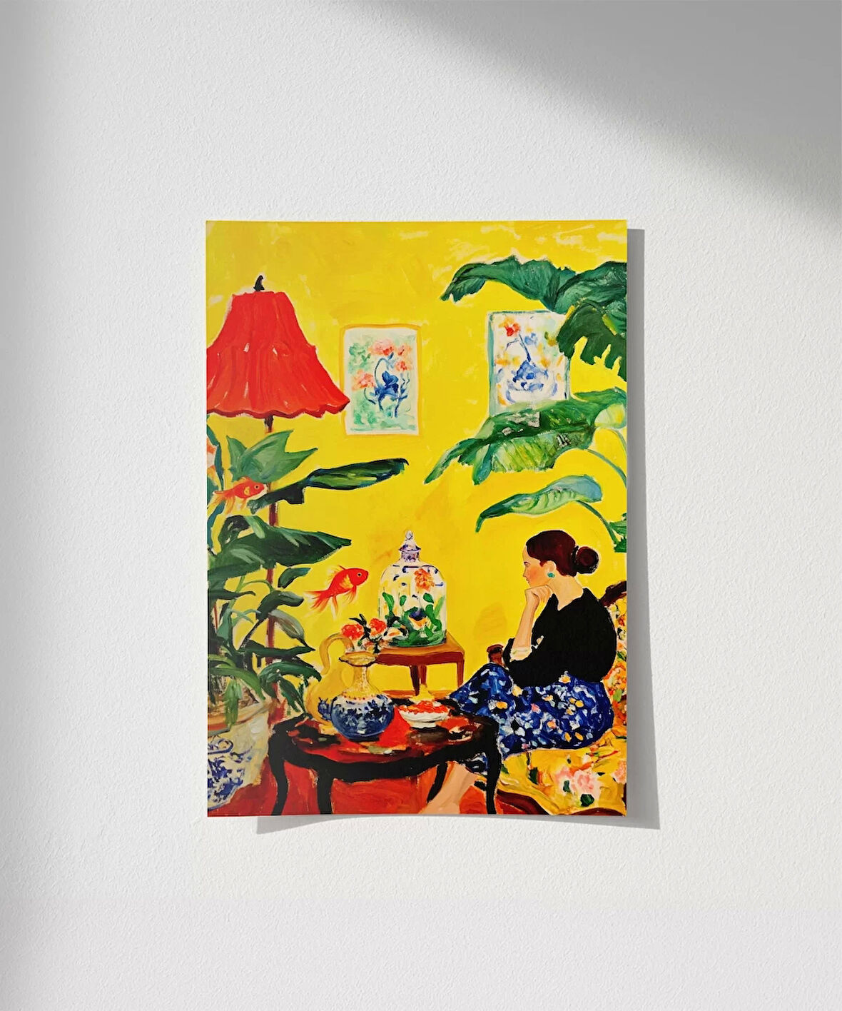 Çerçevesiz Poster Tropikal Sıcaklık