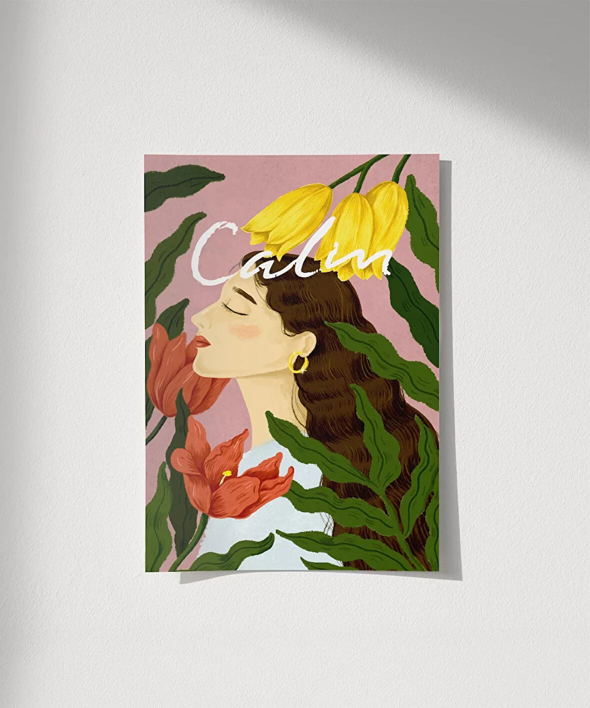 Çerçevesiz Poster Sakinlik Vaadı