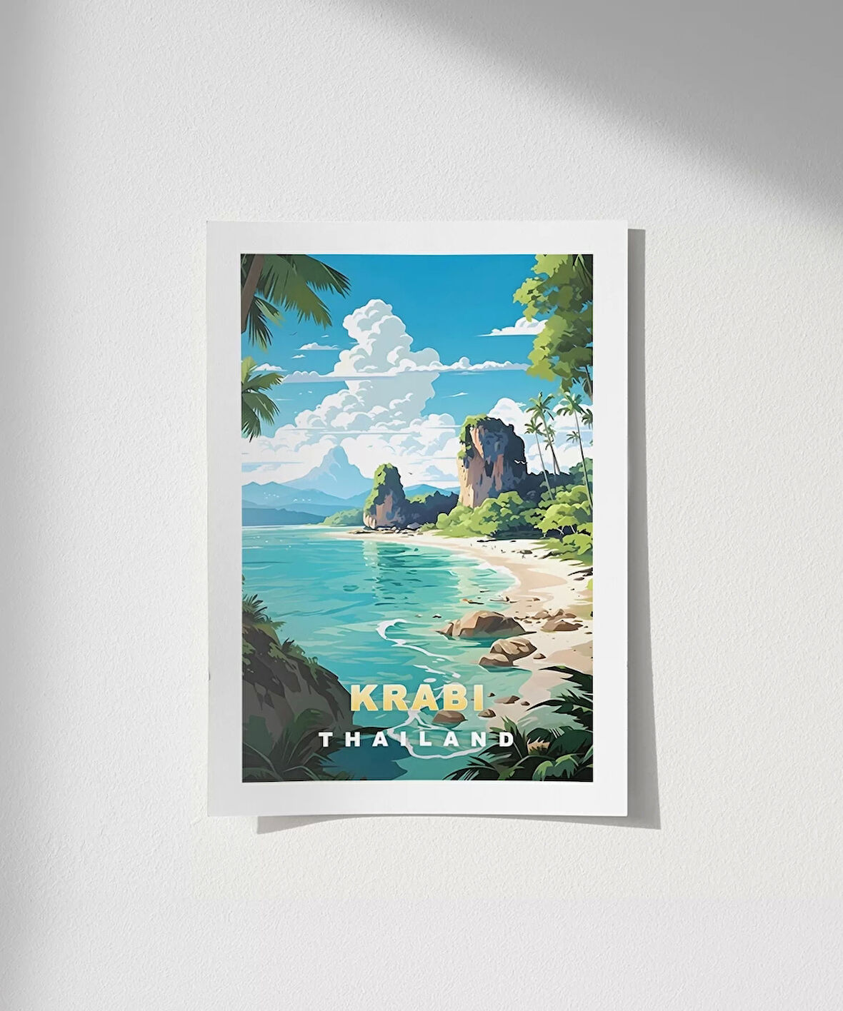 Çerçevesiz Poster Krabi, Tayland Seyahat