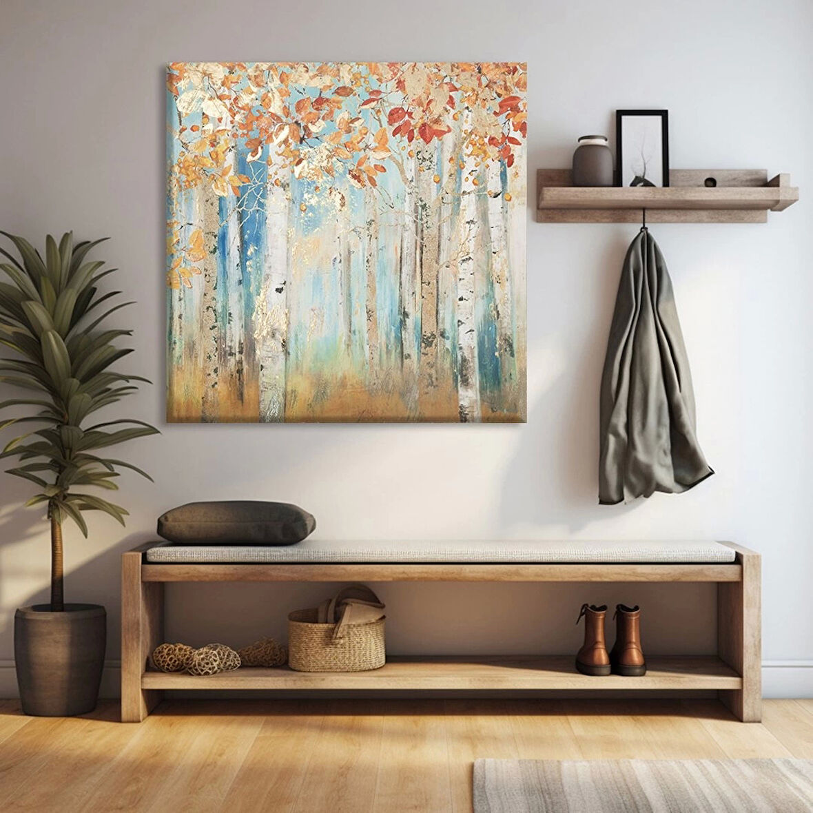 Doğanın Dokusu Kanvas Tablo