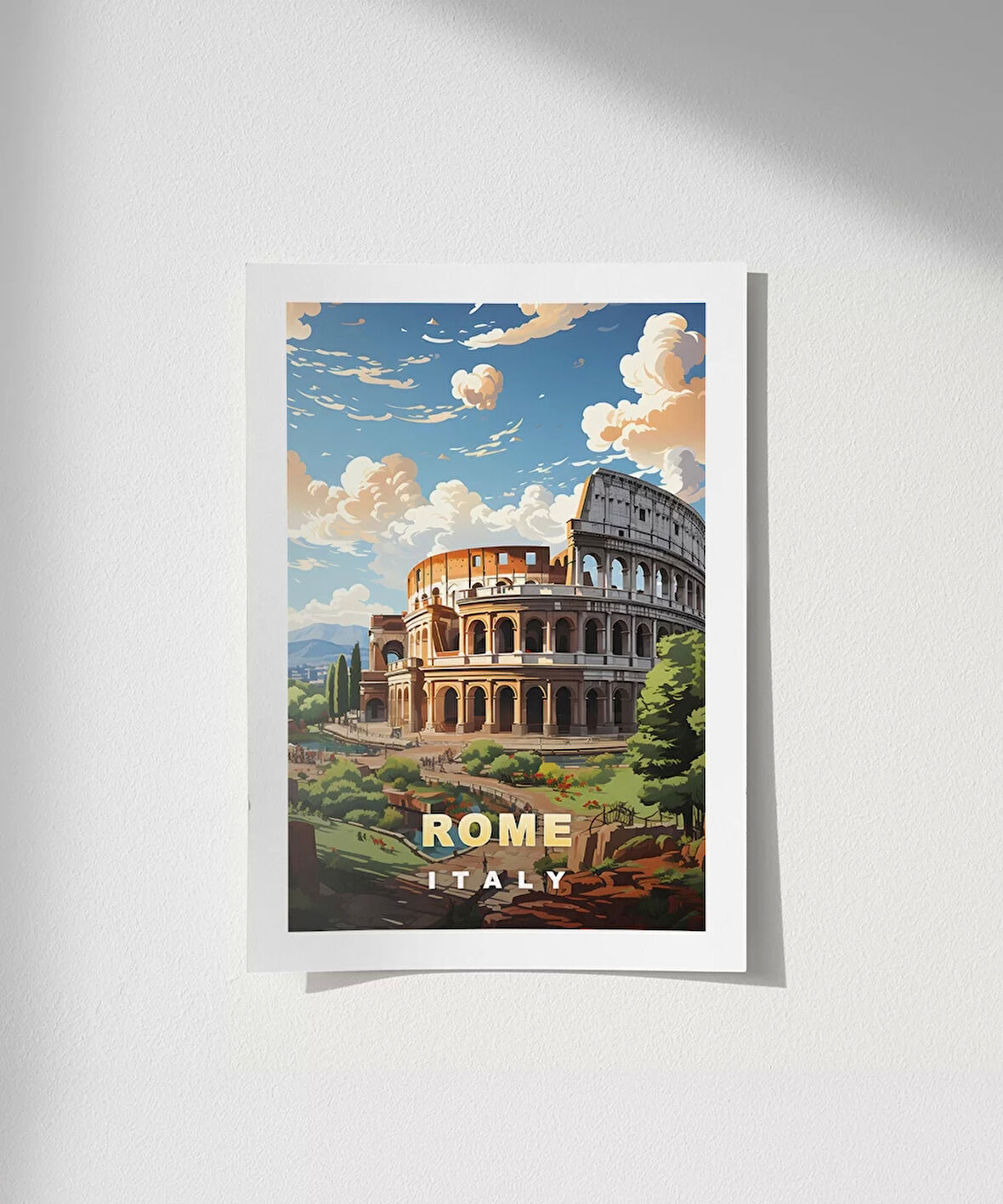 Çerçevesiz Poster Antik Roma Kolezyumu