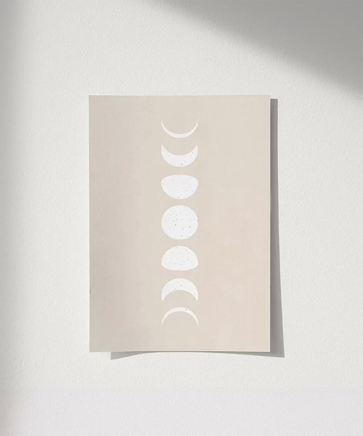 Çerçevesiz Poster Ayın Ritmi