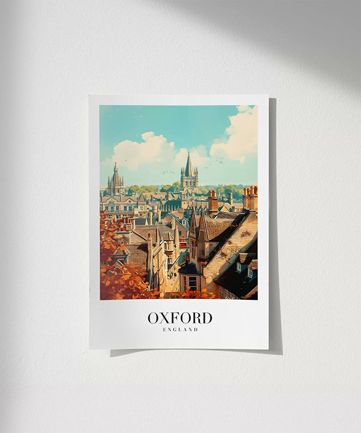 Çerçevesiz Poster Bilgeliğin ve Mimarlığın Şehri