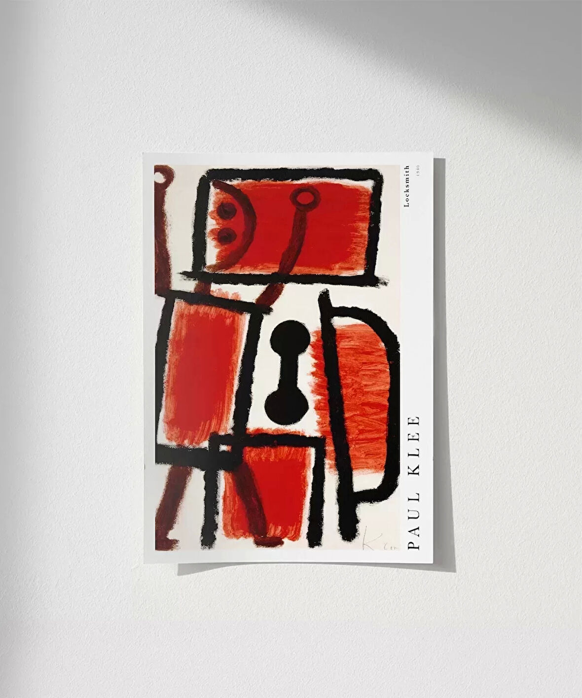 Çerçevesiz Poster Paul Klee Çilingir