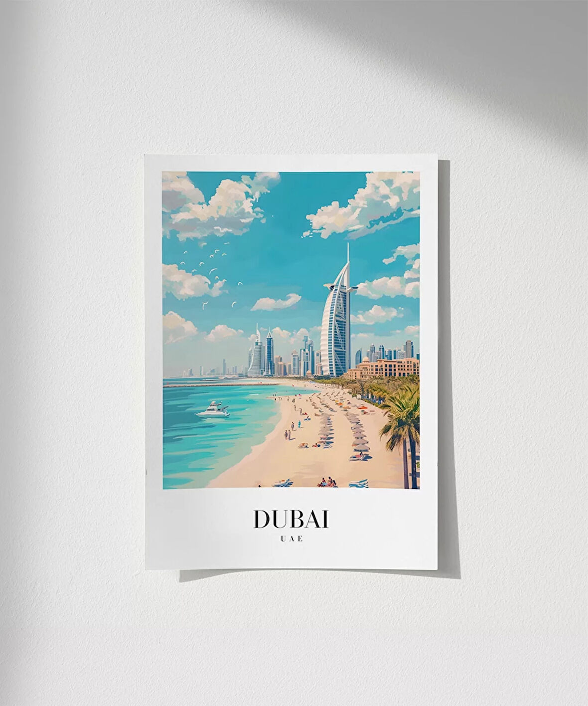 Çerçevesiz Poster Dubai'nin Lüks Sahilleri