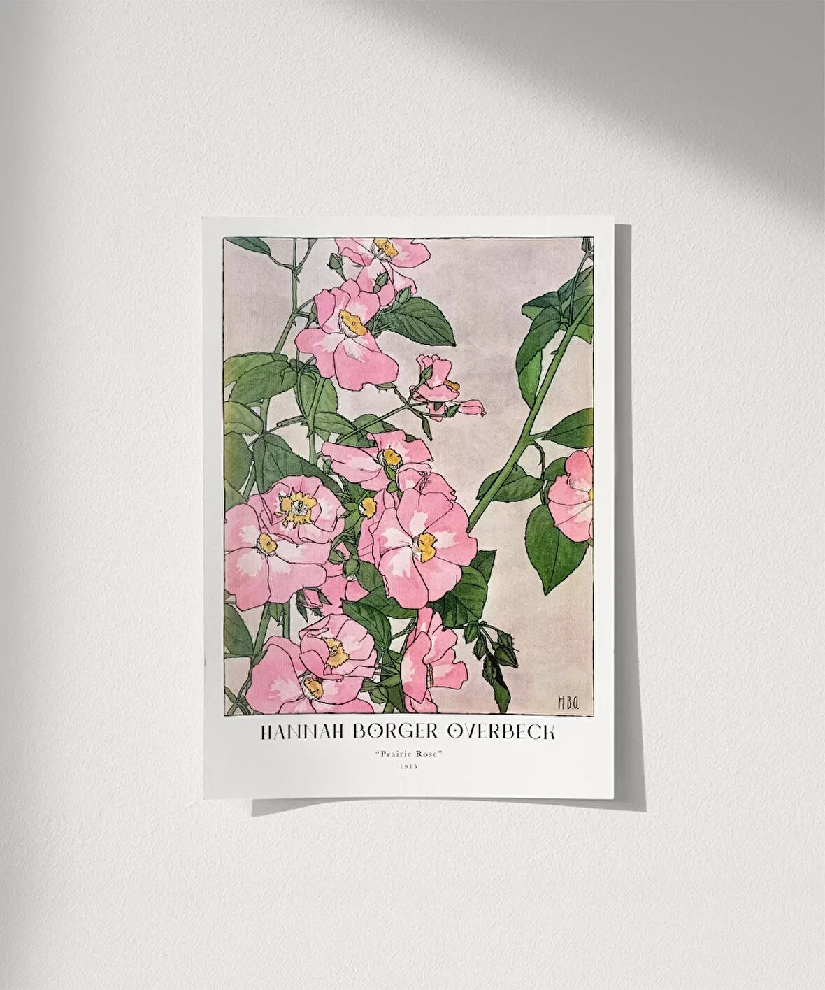 Çerçevesiz Poster Hannah Borger Overbeck Çayır Gülleri