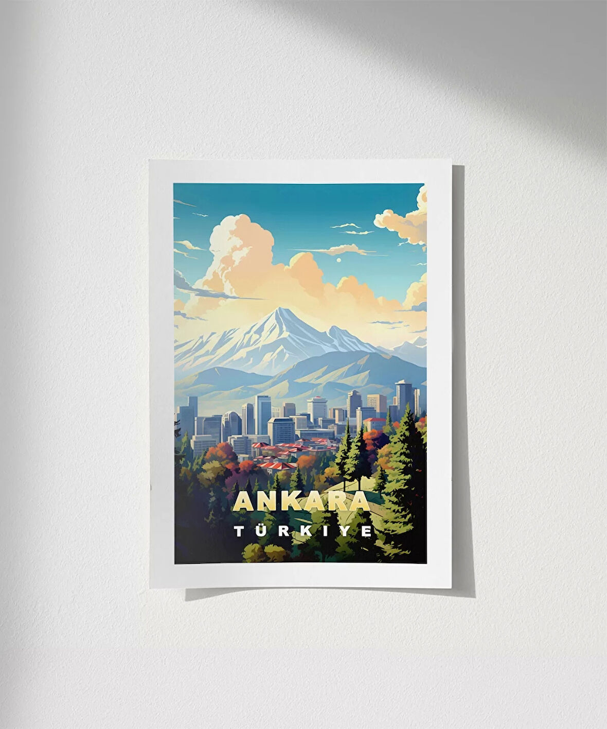 Çerçevesiz Poster Türkiye’nin Kalbi