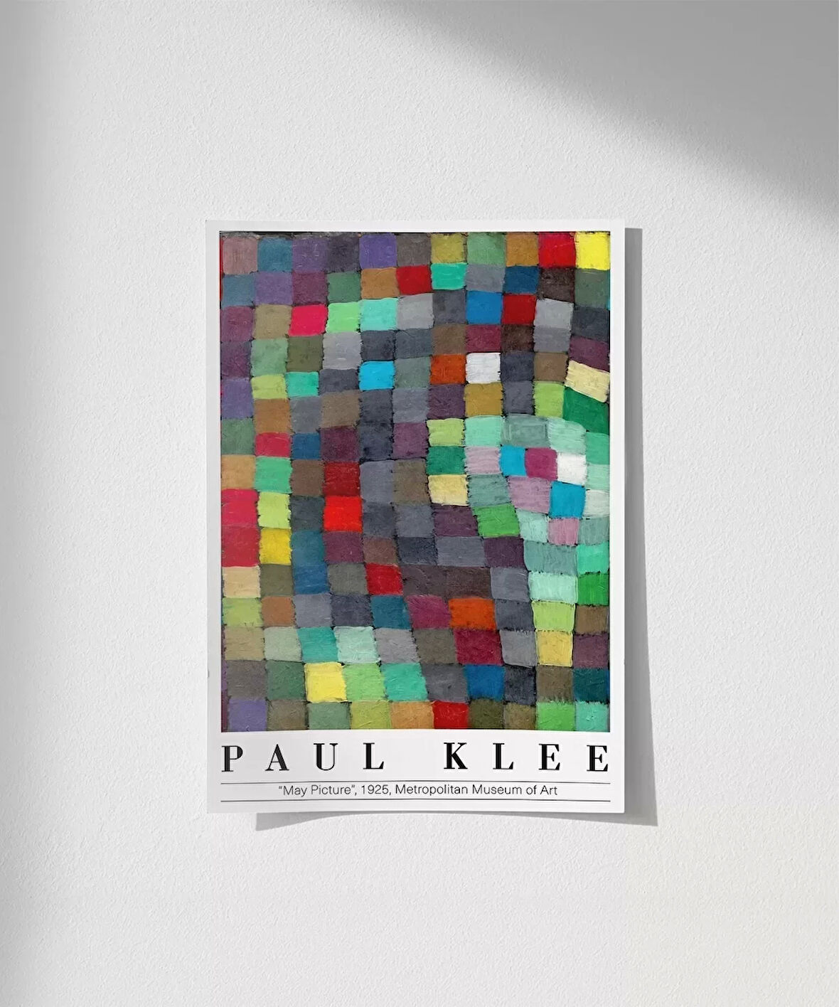 Çerçevesiz Poster Paul Klee Mayıs Resmi