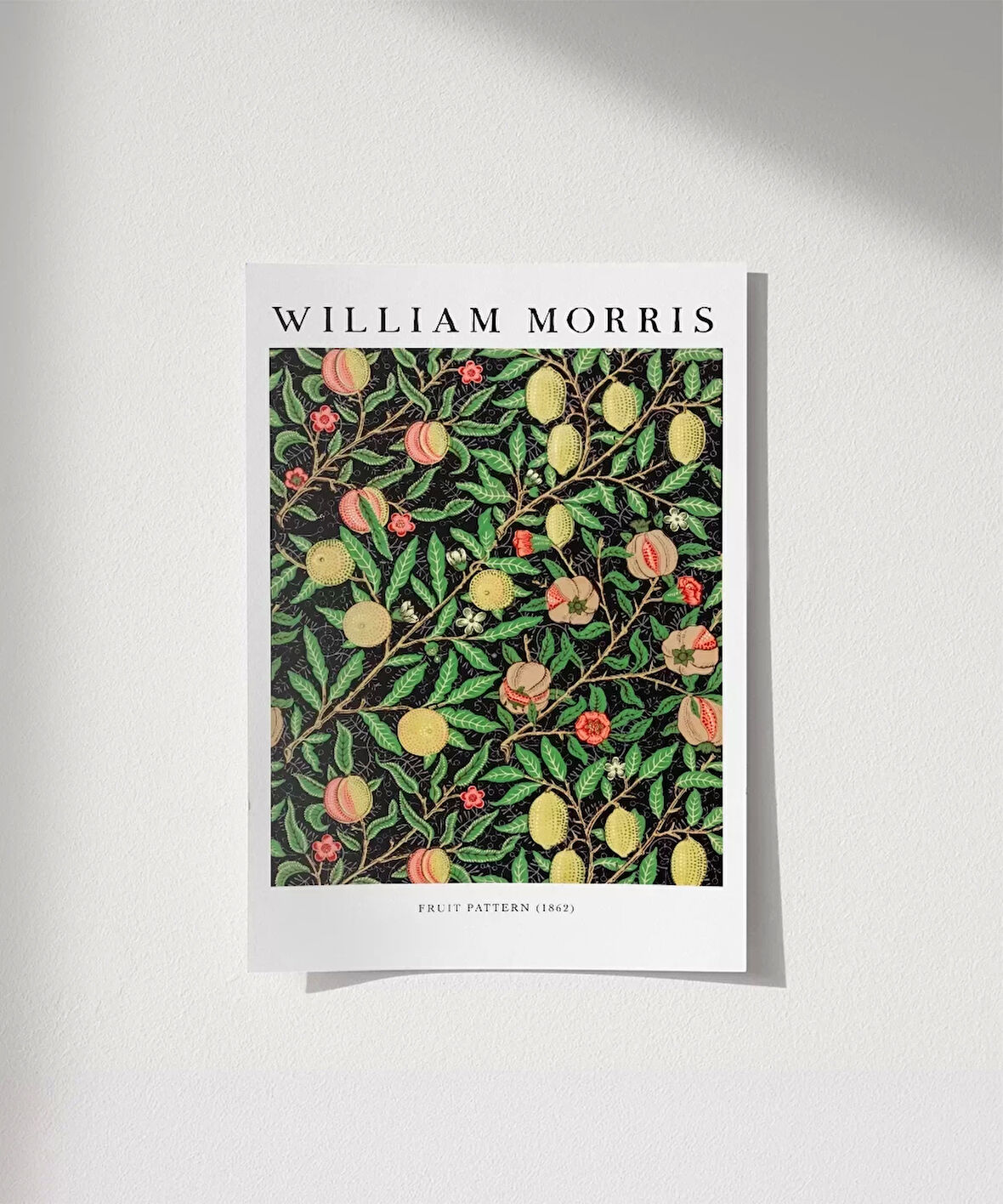 Çerçevesiz Poster William Morris Meyve Deseni No 1