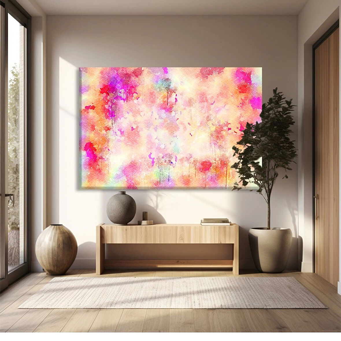 Baharın İlk Işıkları Kanvas Tablo