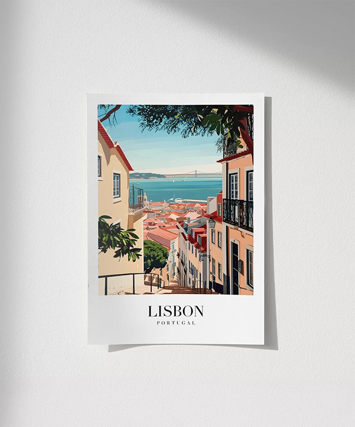 Çerçevesiz Poster Renklerin Dansı