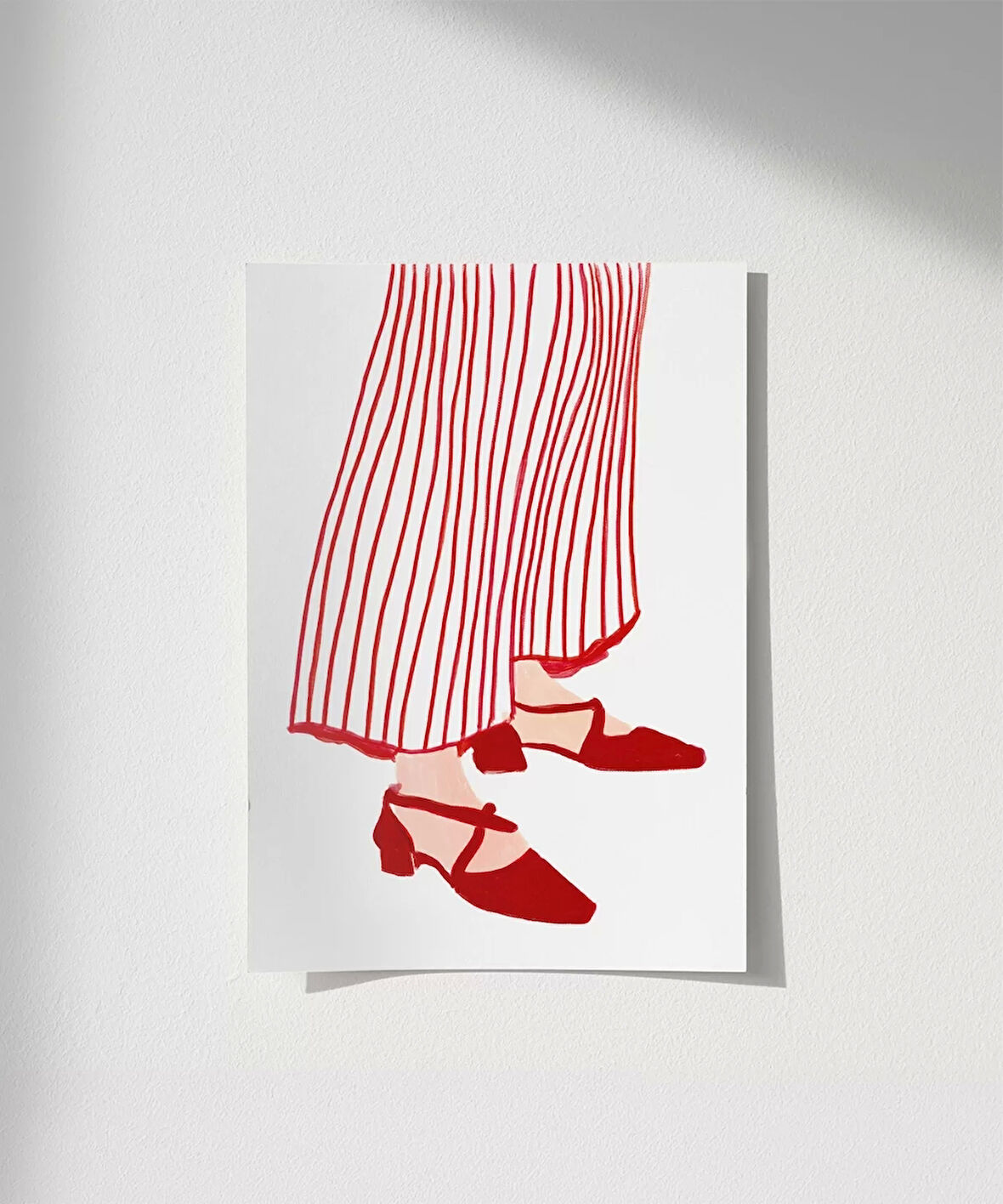 Çerçevesiz Poster Topuklu Şıklık