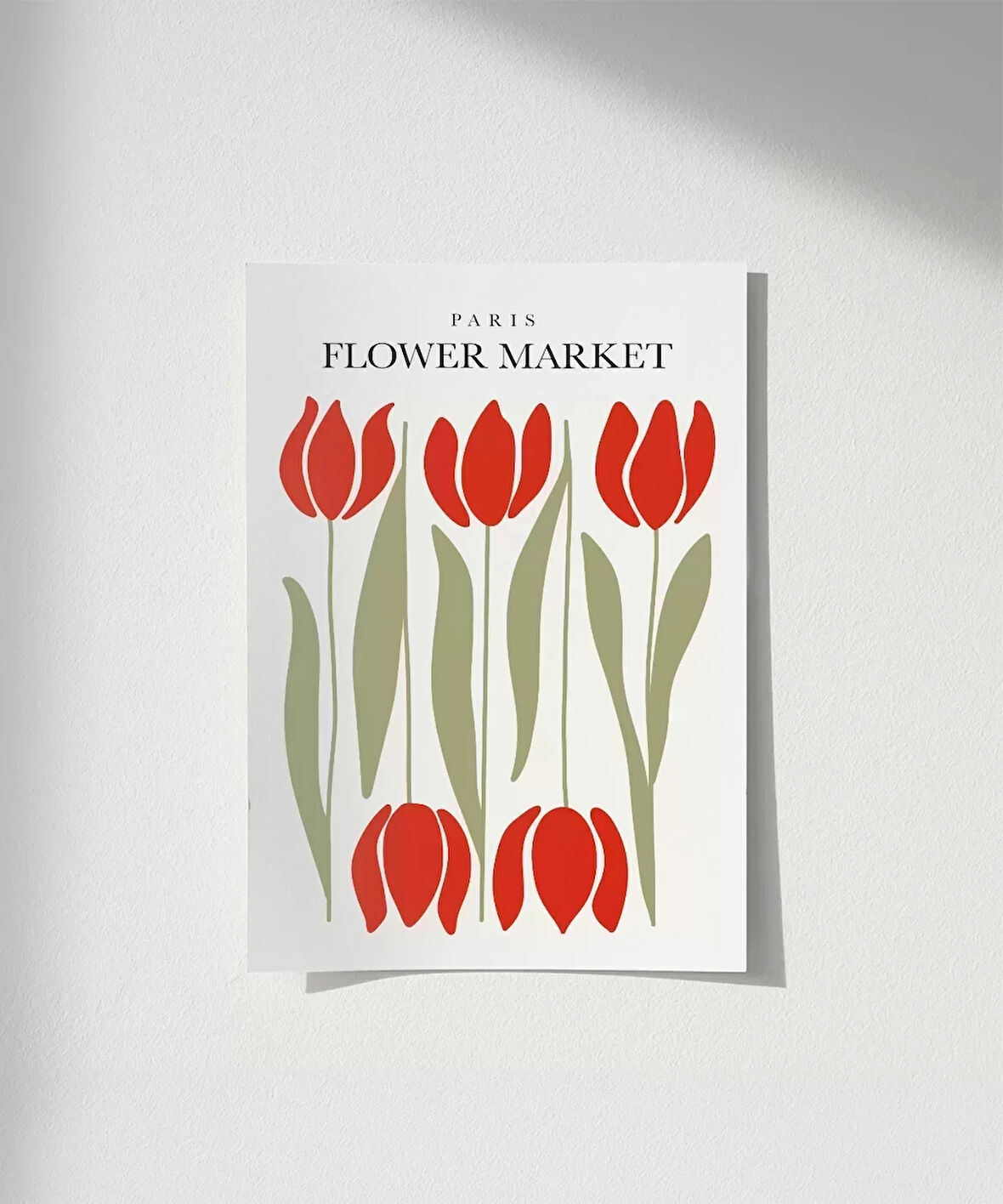 Çerçevesiz Poster Paris Flower Market 2