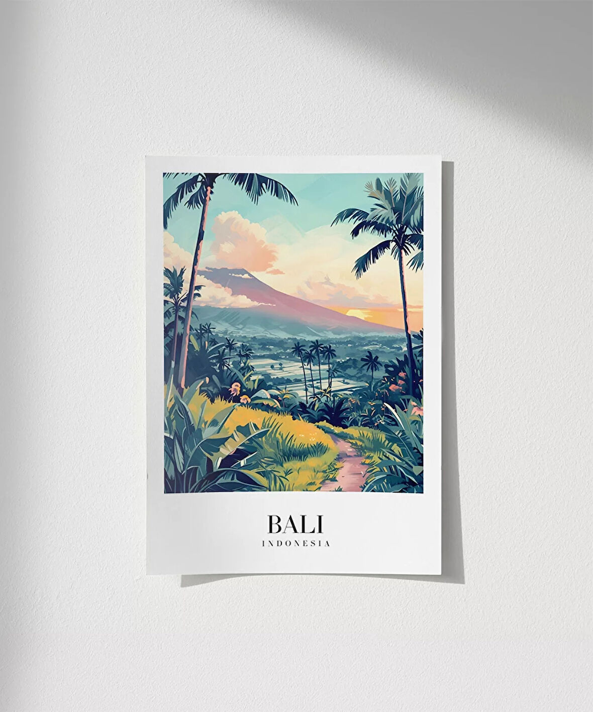 Çerçevesiz Poster Bali'nin Doğal Büyüsü