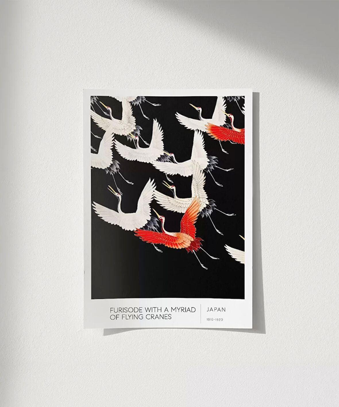 Çerçevesiz Poster Uçan Turnalar