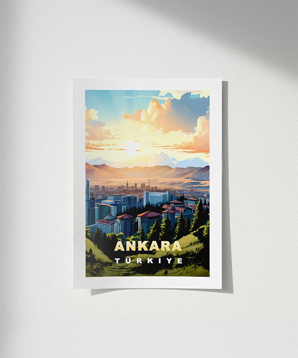 Çerçevesiz Poster Ankara’nın Doğal Güzellikleri