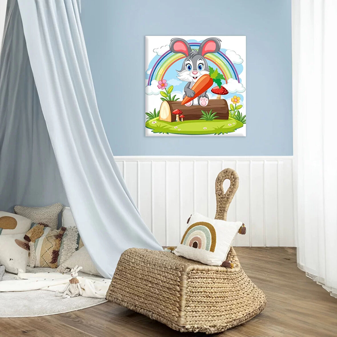 Ormanda Eğlence Kanvas Tablo