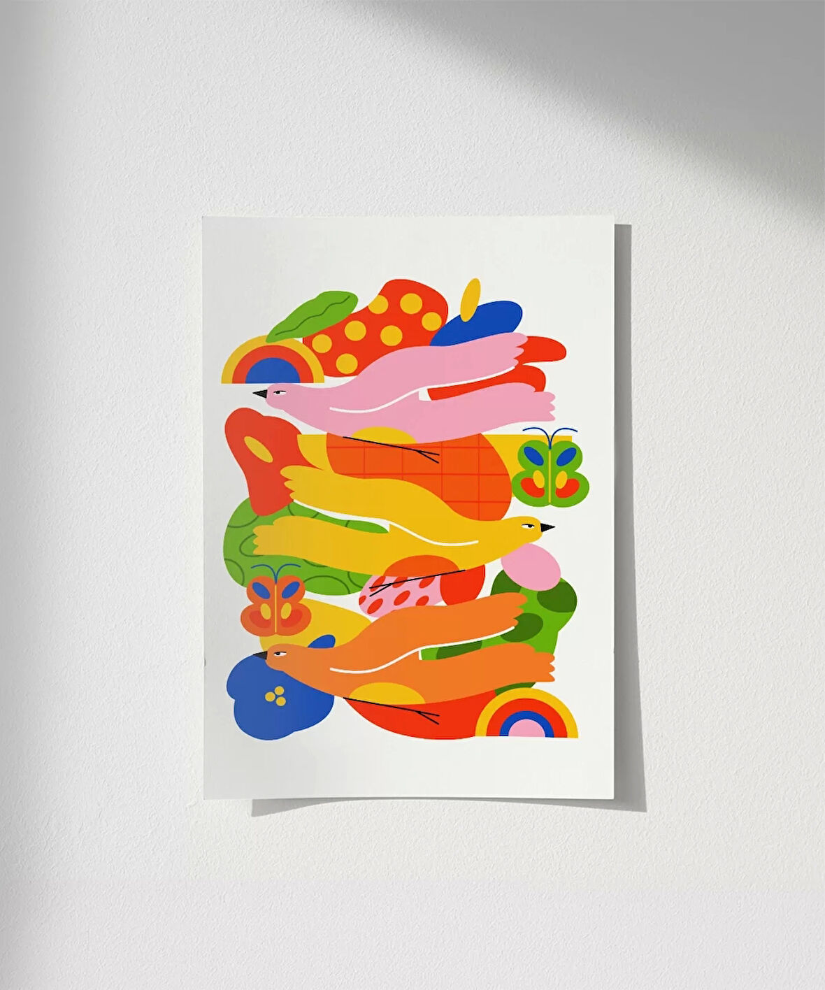 Çerçevesiz Poster Hayallerin Kanatları