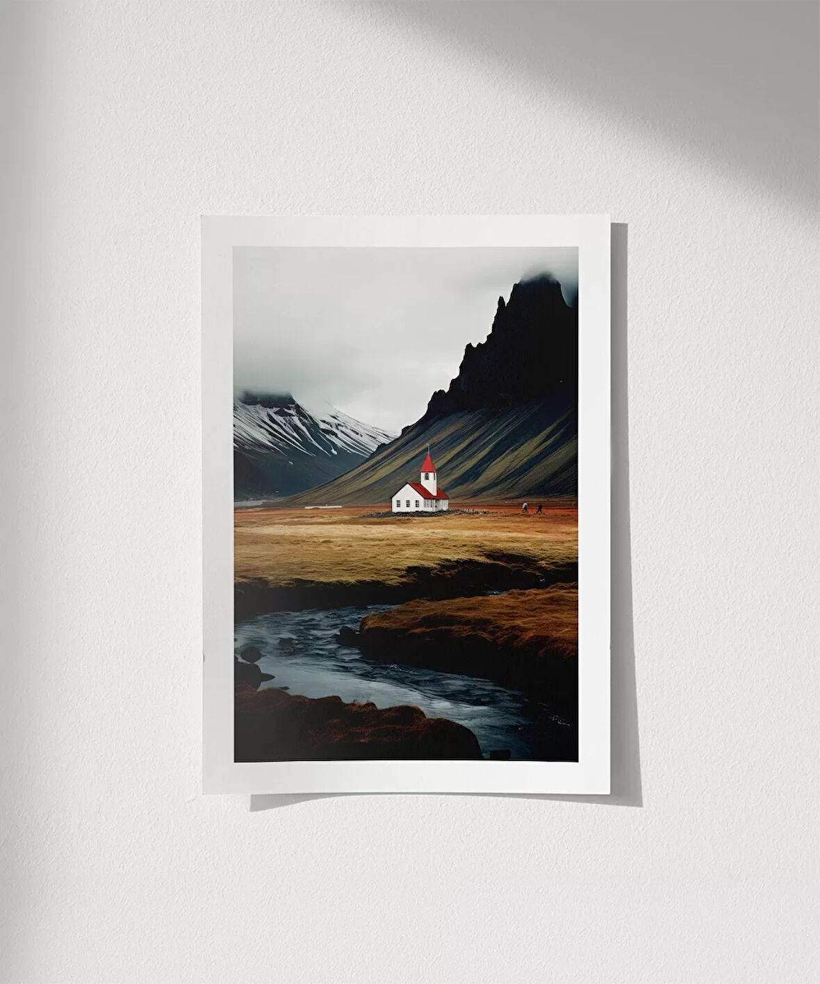 Çerçevesiz Poster Doğanın Kucağında Dua