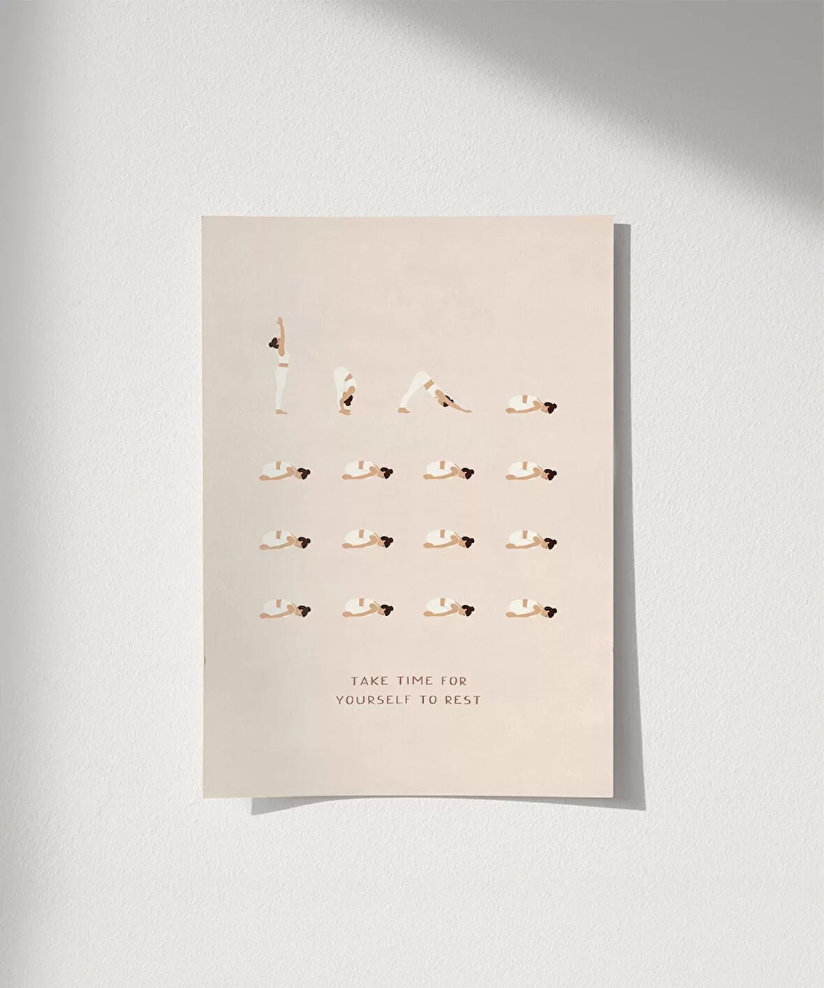 Çerçevesiz Poster Kendine Zaman Ver